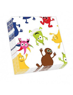 SERVETTER BABBLARNA 20P