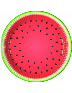 TALLRIK MELON 23CM 8P