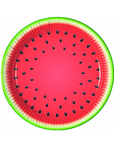 TALLRIK MELON 23CM 8P