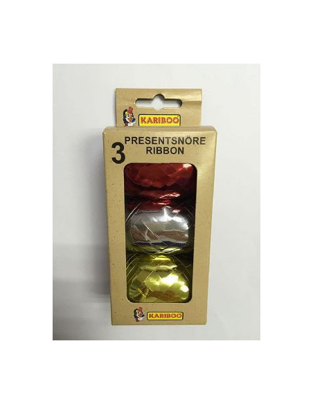 PRESENTSNÖRE 3P METALLIC 5MM X10M