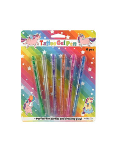 TATTOO GEL PEN 6-PACK