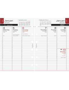 26-27 APLAN POCKET EXECUTIVE REFILL 18MÅN