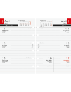 26-27 APLAN POCKET CLASSIC REFILL 18MÅN
