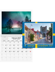 2027 SVERIGE SEVÄRDIGHETER