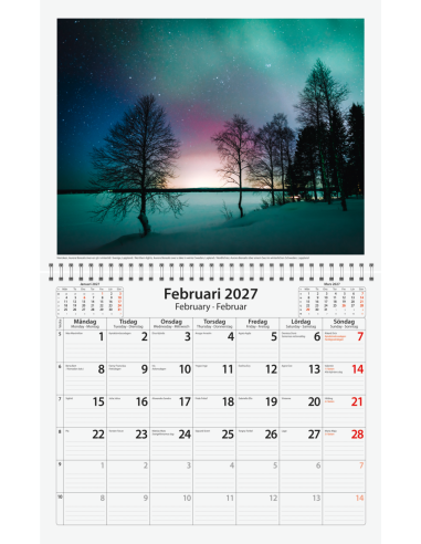 2027 SVERIGE SEVÄRDIGHETER