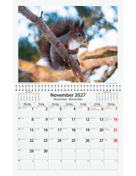 2027 SVERIGE NATUR