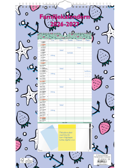 26-27 FAMILJEKALENDER 5 KOLUMNER