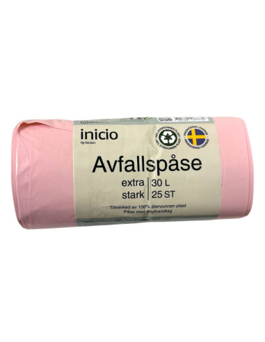 AVFALLSPÅSE ROSA 25P