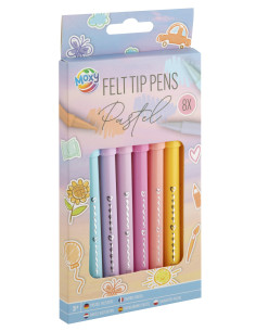 FIBERPENNOR PASTELL 8P