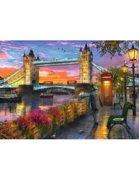 1000B TOWER BRIDGE SUNSET