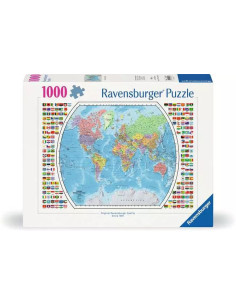 1000B POLITICAL WORLD MAP