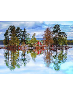 1000B LAKE IN NORRBRÄNNINGEN SWEDEN 2