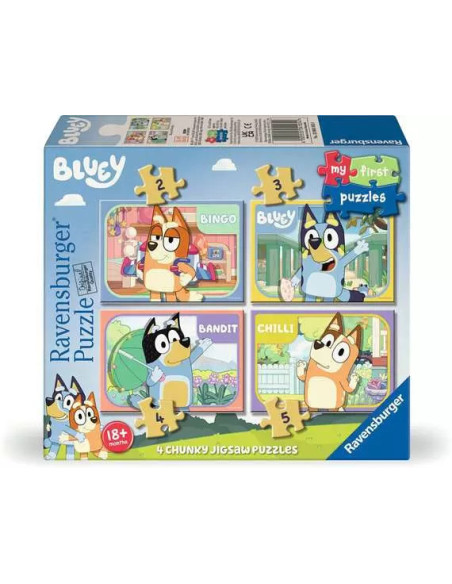 4X5B MY FIRST PUZZLE BLUEY