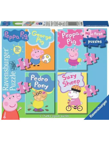 4X5B MY FIRST PUZZLE PEPPA PIG