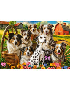 1000B HAPPY DOGS COUNTRYSIDE 2