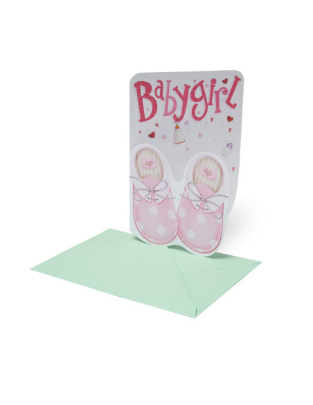 GRATTISKORT BABYGIRL