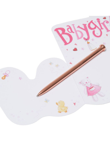 GRATTISKORT BABYGIRL