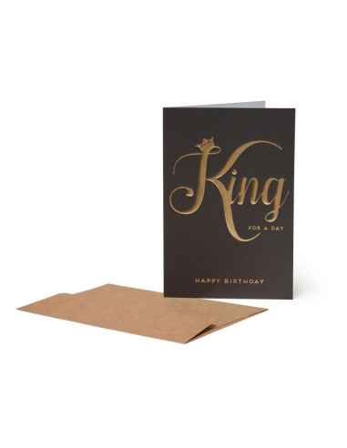 GRATTISKORT KING FOR A DAY