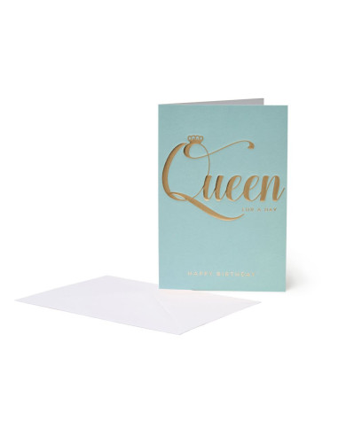 GRATTISKORT QUEEN FOR A DAY