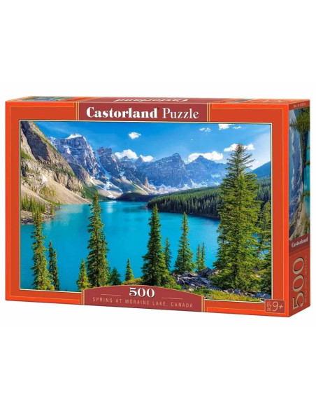 500B SPRING AT MORAINE LAKE CANADA