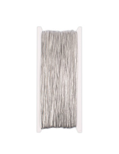 ELASTISK SNODD SILVER 50M