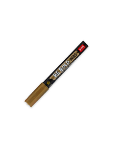 BE BOLD ACRYLIC GOLD