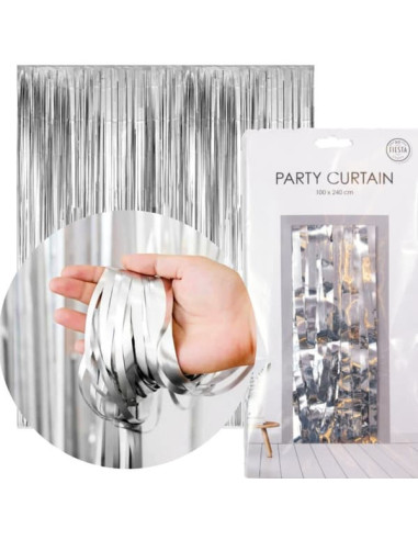 DOORCURTAIN SILVER