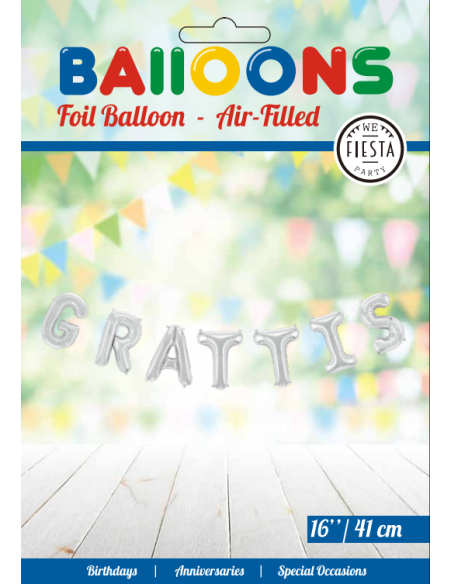 GRATTIS FOLIE SILVER