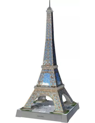 243B 3D ICONIC LA TOUR EIFFEL W LIGHT