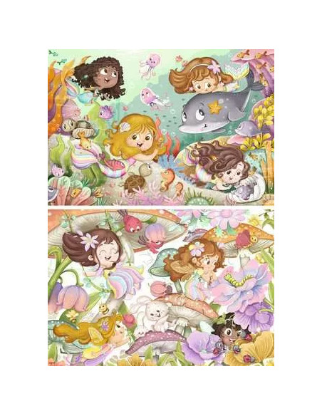 2X12B FAIRIES AND MERMAIDS
