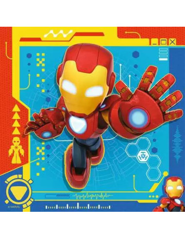 3X49B IRON MAN AND FRIENDS