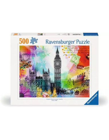 500B LONDON POSTCARD