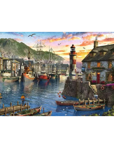 500B SUNRISE AT THE PORT