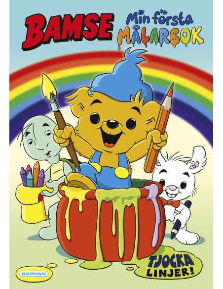 MÅLARBOK BAMSE