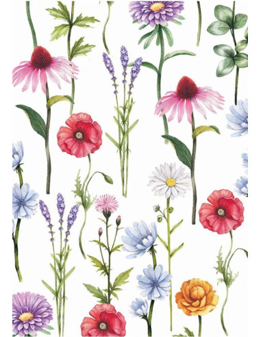 PRESENTPAPPER 2M BLOMSTERÄNG