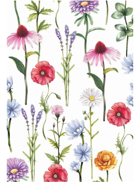 PRESENTPAPPER 2M BLOMSTERÄNG