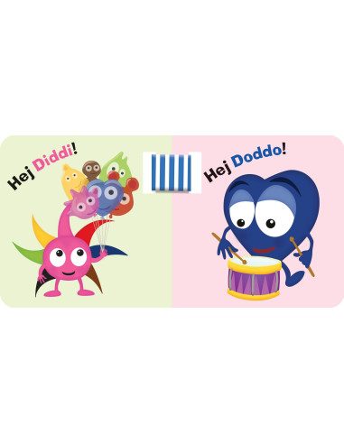 BABBLARNA BOK HÄNGA PÅ VAGNEN