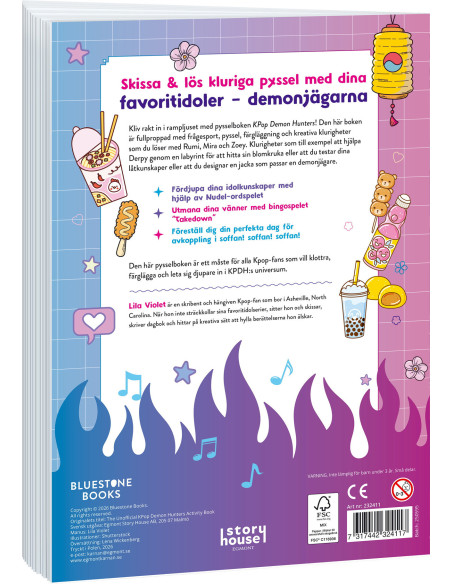 PYSSELBOK KPOP DEMON HUNTERS