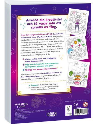 MÅLARBOK KPOP DEMON HUNTERS