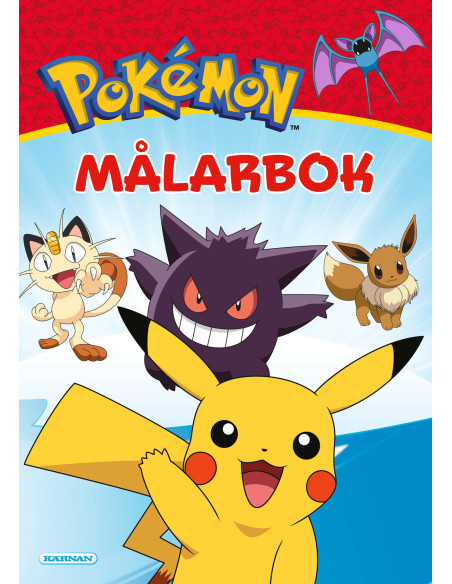 MÅLARBOK POKEMON