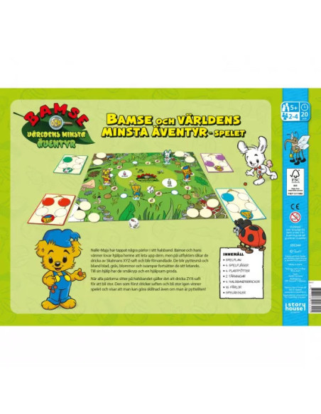 SPEL VÄRLDENS MINSTA BAMSE