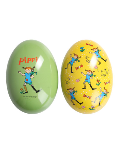 PÅSKÄGG 15 CM PIPPI PLÅT