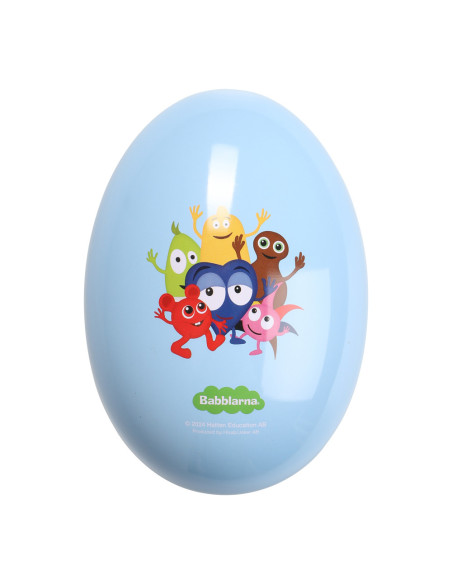 PÅSKÄGG 15 CM BABBLARNA PLÅT