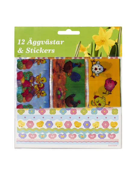 ÄGGVÄSTAR + STICKERS