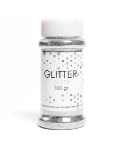 GLITTER SILVER 100G