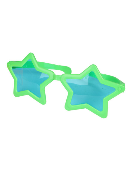 GLASSES STAR GREEN