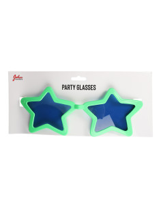 GLASSES STAR GREEN 2