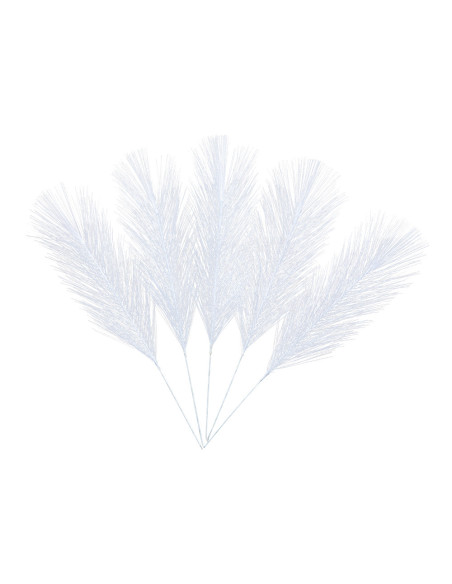 FJÄDRAR SYNTETISK VIT 5P