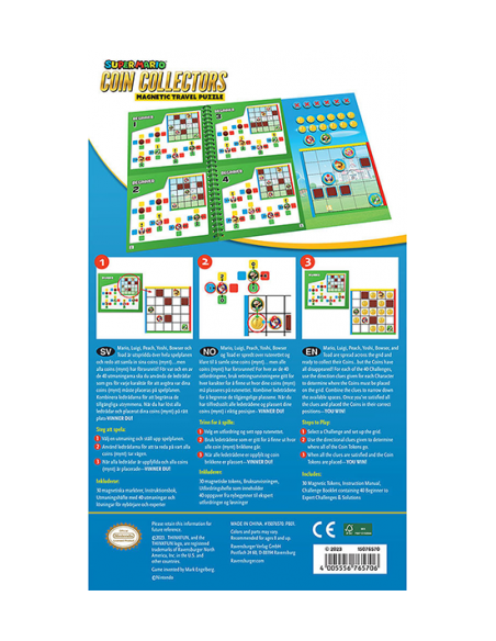 SUPER MARIO MAGNETIC GAME