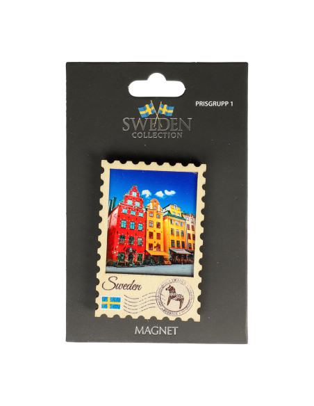 SOUVENIR MAGNET TRÄ STORTORGET